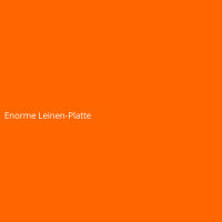 Enorme Leinen-Platte