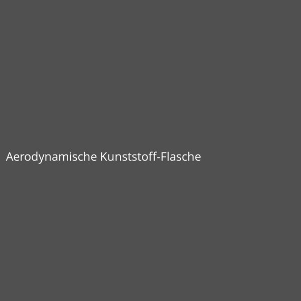 Aerodynamische Kunststoff-Flasche