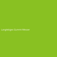 Langlebiges Gummi-Messer